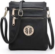 dasein crossbody lightweight functional 7051s white women's handbags & wallets for crossbody bags logo