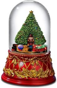 img 1 attached to 🎄 The Nutcracker Tree 120mm Domed Water Globe by THE SAN FRANCISCO MUSIC BOX COMPANY