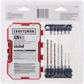 img 2 attached to 🔩 TITANIUM 21-Piece CRAFTSMAN Drill Bit Set and Screwdriver Set (CMAM3211)