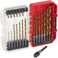 🔩 titanium 21-piece craftsman drill bit set and screwdriver set (cmam3211) logo