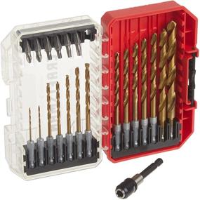 img 4 attached to 🔩 TITANIUM 21-Piece CRAFTSMAN Drill Bit Set and Screwdriver Set (CMAM3211)