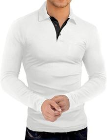 img 3 attached to 👕 Versatile and Comfortable: KUYIGO Sleeve Shirts - The Perfect Casual Cotton Men's Clothing