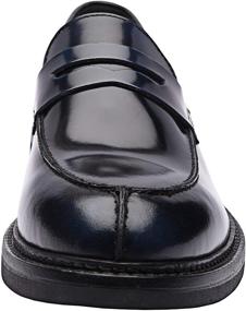 img 2 attached to 👞 Navy Men's Allonsi Archard Loafers: Genuine Slip-On Shoes with Style