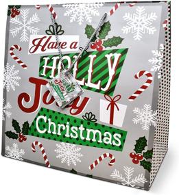 img 2 attached to 🎁 Gorgeous Set of 12 Oversize Christmas Jumbo Gift Bags for Extra-Large Presents with Coordinating Gift Tags