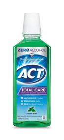img 4 attached to 🌿 Fresh Mint ACT Total Care Mouthwash (18oz): Complete Oral Rinse Solution