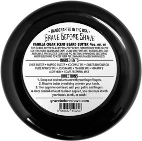 img 1 attached to 🛢️ Cigar Blend Beard Butter by Grave Before Shave