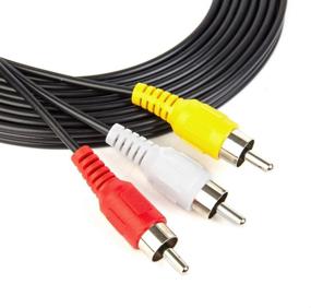 img 2 attached to 🔌 15FT RCA Audio Video Composite Cable - Xenocam, Yellow White Red Connectors, 3 Male to 3 Male, Ideal for DVD, VCR, SAT