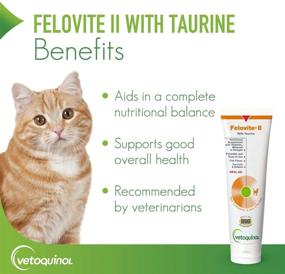 img 3 attached to 🐱 Vetoquinol Felovite II Taurine Oral Gel Cat Supplement - Vitamin & Mineral Blend, 2.5oz