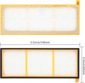 img 3 attached to 🦈 Colorfullife Replacement Parts for Shark Ion Robot RV700, RV720, RV750, RV750C, RV755 | NOT Compatible with RV700N, RV750N | Replacement Part RVFFK700 and RVSBK700