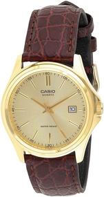 img 4 attached to ⌚ Casio MTP-1183Q-9ADF: Stylish Men's Fashion Watch with Strap - WW