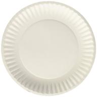 🍽️ ajm pp9gra disposable microwavable plates, 9-inch diameter логотип