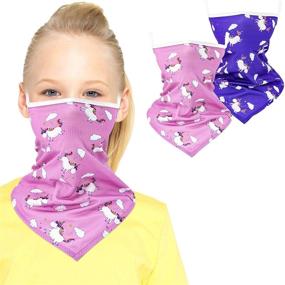 img 3 attached to 🧣 Ultimate Protection and Style: Hzran Bandanas Gaiter Loops for School Boys' Accessories and Cold Weather