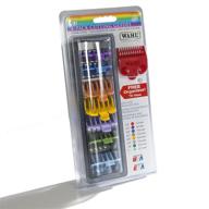 🔪 wahl professional 8 color coded cutting guides with organizer #3170-400 - the ultimate tool for stylists and barbers - achieve perfect cutting lengths from 1/8” to 1” logo