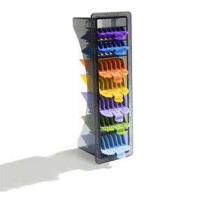 img 1 attached to 🔪 Wahl Professional 8 Color Coded Cutting Guides with Organizer #3170-400 - The Ultimate Tool for Stylists and Barbers - Achieve Perfect Cutting Lengths from 1/8” to 1”