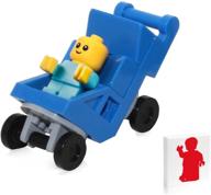 🚶 stroller for lego town city minifigures логотип
