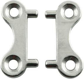 img 2 attached to 🔑 2-Pack JCBIZ Deck Fill Plate Key – 316 Stainless Steel Marine Boat Yacht Gas Water Fuel Tank Filler Spare Key Replacement Tool