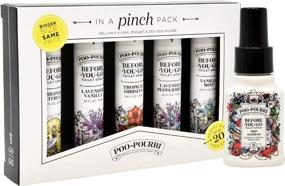 img 4 attached to 💩 Poo-Pourri Pinch Pack Toilet Spray Gift Set – 5 Pack 10 mL + 1.4 Ounce Ship Happens Bottle