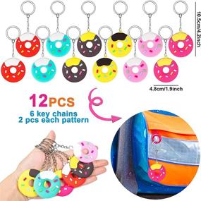 img 2 attached to 🎉 Versatile Supplies Keychain Necklace Sticker Birthday: The Perfect All-in-One Party Accessory