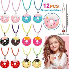 img 3 attached to 🎉 Versatile Supplies Keychain Necklace Sticker Birthday: The Perfect All-in-One Party Accessory