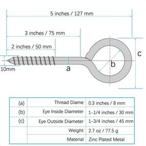 img 3 attached to 🏞️ EUCARLOS Hammock Tie Downs for Lifting, Securing, and Enhanced SEO