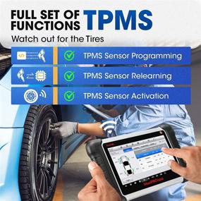 img 3 attached to 🔧 Autel MaxiPRO MP808TS Automotive Diagnostic Scanner with TPMS Service Function and Wireless BT (Prime Version of Maxisys MS906TS) - Complete Diagnostic Solution for Automotive Professionals