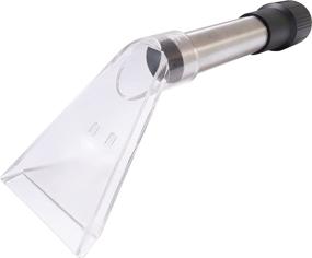 img 4 attached to Happy Tree Upholstery & Carpet Cleaning Hand Wand with Clear Head - Convert Wet-Dry Vac into Extractor, Detailing Wand for Portable Extractor & Truck Mount