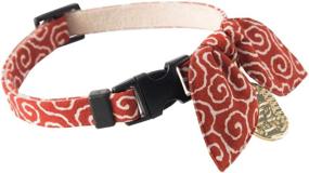 img 2 attached to Necoichi Ninja Cat Collar Red