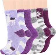 🎁 christmas gift: century star women's cozy non slip socks with grip - ideal for sports, outdoors, and fuzzy comfort логотип