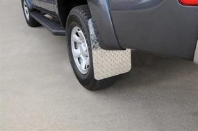 img 2 attached to Dee Zee DZ1800 Full Size Brite-Tread Mud Flaps - Premium Protection for Your Vehicle