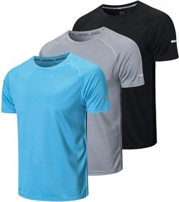 img 4 attached to 👕 Moisture-Wicking Compression Training T-Shirts: Frueo Performance Gear