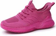 walking running sneakers lightweight trainers women's shoes and athletic logo