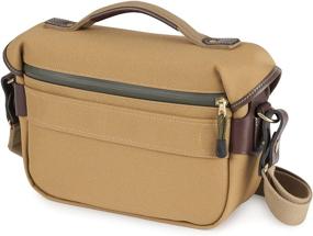 img 3 attached to Billingham Hadley Small Pro Camera Bag (Khaki FibreNyte/Chocolate Leather)