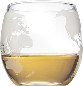 img 1 attached to 🌎 Godinger Airplane Globe Whiskey Decanter Set with 2 World Whiskey Glasses - for Liquor, Scotch, Bourbon, Vodka