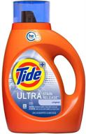 🌊 tide liquid laundry detergent: ultra stain release, 46 ounce - effective cleaning power! logo