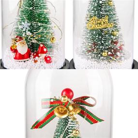 img 2 attached to KIRE Christmas Tree Glass Blessing Seasonal Decor