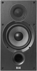 img 1 attached to 🔊 ELAC Debut 2.0 B6.2 Bookshelf Speakers in Sleek Black Finish (Pair)