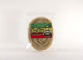 img 1 attached to Hand-Waxed American Beeswax Organic Hemp Wick - 50ft, 1.0mm Diameter
