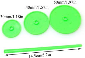 img 1 attached to 🔧 PZRT 4Pcs/Set Diamond Painting Tool Set - Perfect for Handmade 5D Diamond Embroidery (3 Drill Wheel, 1 Double-Sided Tape)