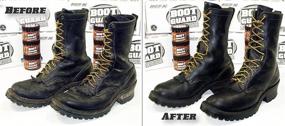 img 2 attached to Бодрящее средство для кожи "Boot Guard Leather Dressing": окрепляет и питает обувь из кожи, автомобильный салон, куртки, седла и сумки - баночка 5 унций.