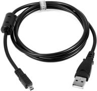 maxllto usb charger and data sync cable for sony cybershot dsc w830 b/s camera logo