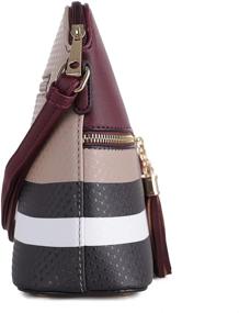 img 2 attached to SG SUGU Lightweight Crossbody Handbags for Women with Pattern and Matching Wallets