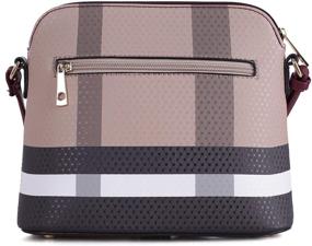 img 3 attached to SG SUGU Lightweight Crossbody Handbags for Women with Pattern and Matching Wallets