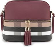 sg sugu lightweight crossbody handbags for women with pattern and matching wallets logo