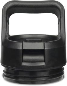 img 3 attached to 🎉 Convenient Straw Cap Set for YETI Rambler and RTIC Bottles - Black