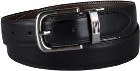 img 2 attached to 👔 Tommy Hilfiger Reversible Brown Men's Belt Dress Accessories: Stylish and Versatile