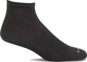 img 1 attached to 🧦 Sockwell Men's Plantar Ease Quarter II Sock - Enhanced Relief Solutions