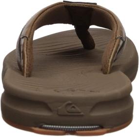 img 2 attached to 🏞️ Quiksilver Men's TRAVEL OASIS BROWN Shoes: Boost Your Athletic Style