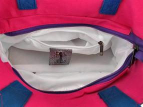 img 1 attached to 🌌 Laurel Burch 'Celestial Felines' Medium Tote Handbag