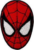 enhance your style with the spider-man superhero embroidered iron-on/sew-on patch logo