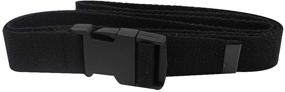 img 2 attached to Aibearty Canvas Web Buckle Belt: Stylish and Versatile Waistband for Women, Men, and Teens